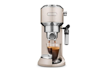DeLonghi Dedica Metallics Bundle Espresso Machine - The Espresso Time