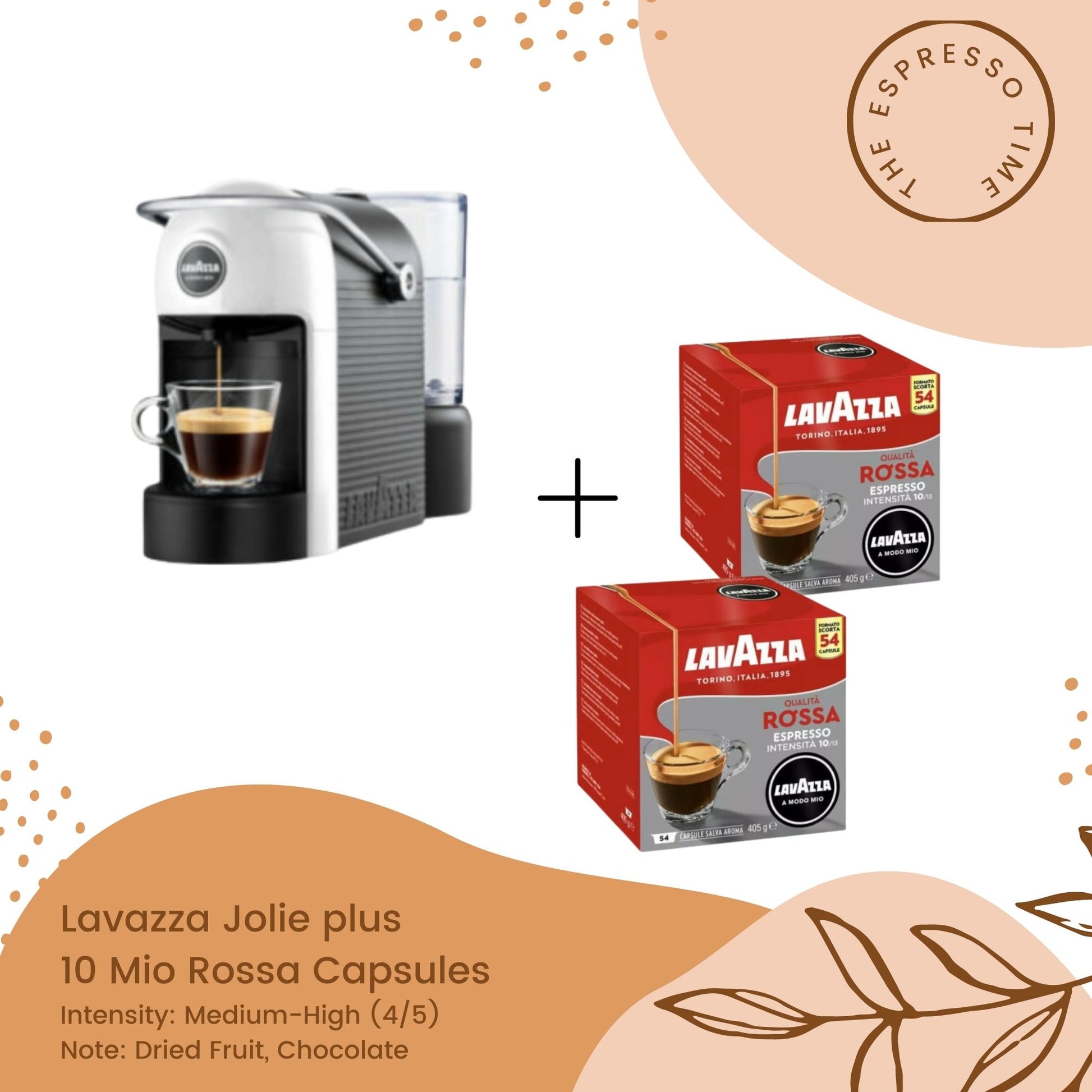 Lavazza Jolie Coffee Machine – The Espresso Time