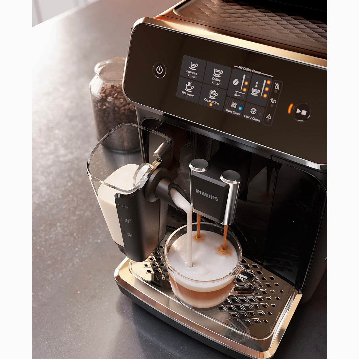 Philips 2200 Series LatteGo Frother Fully Auto Espresso Machine