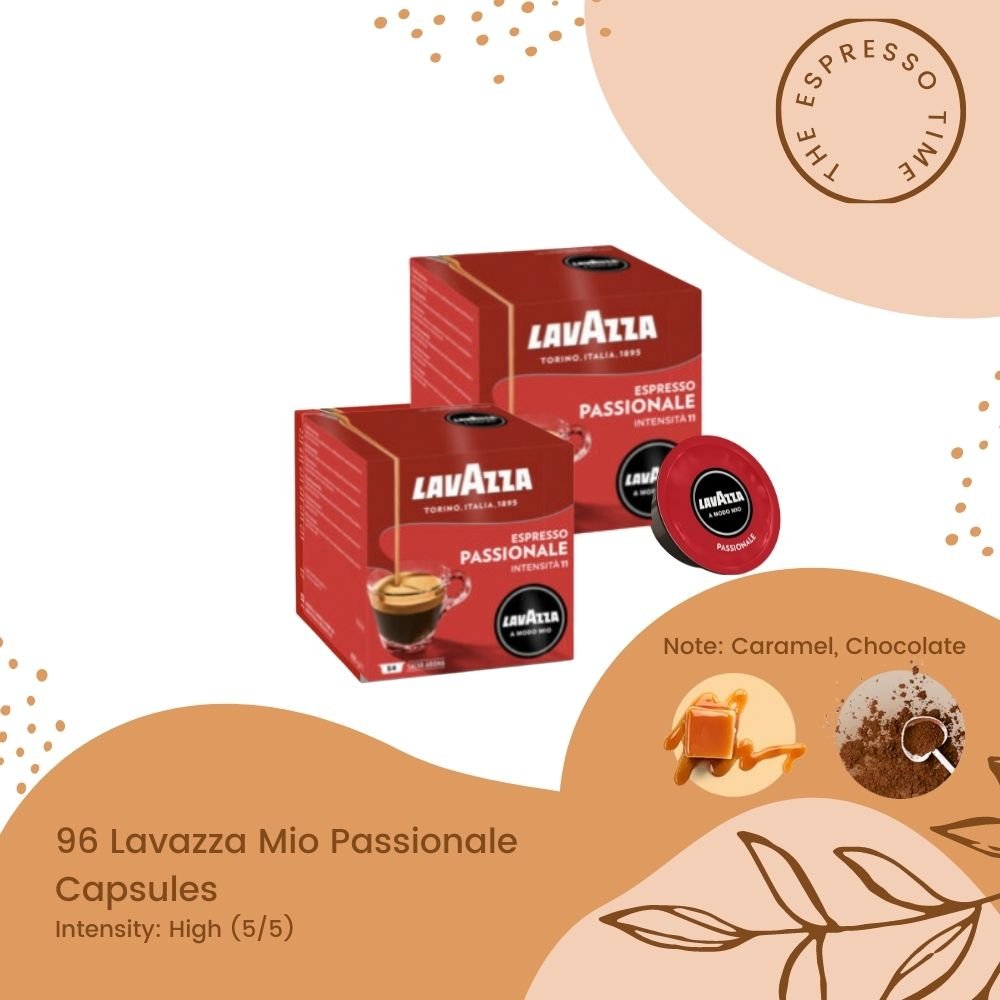 Lavazza A Modo Mio 96 Coffee Capsules - The Espresso Time