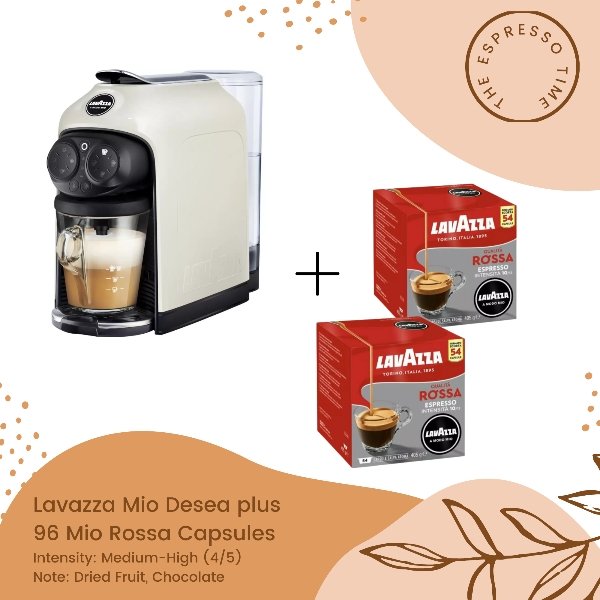 Lavazza A Modo Mio Deséa Espresso Coffee Machine - The Espresso Time